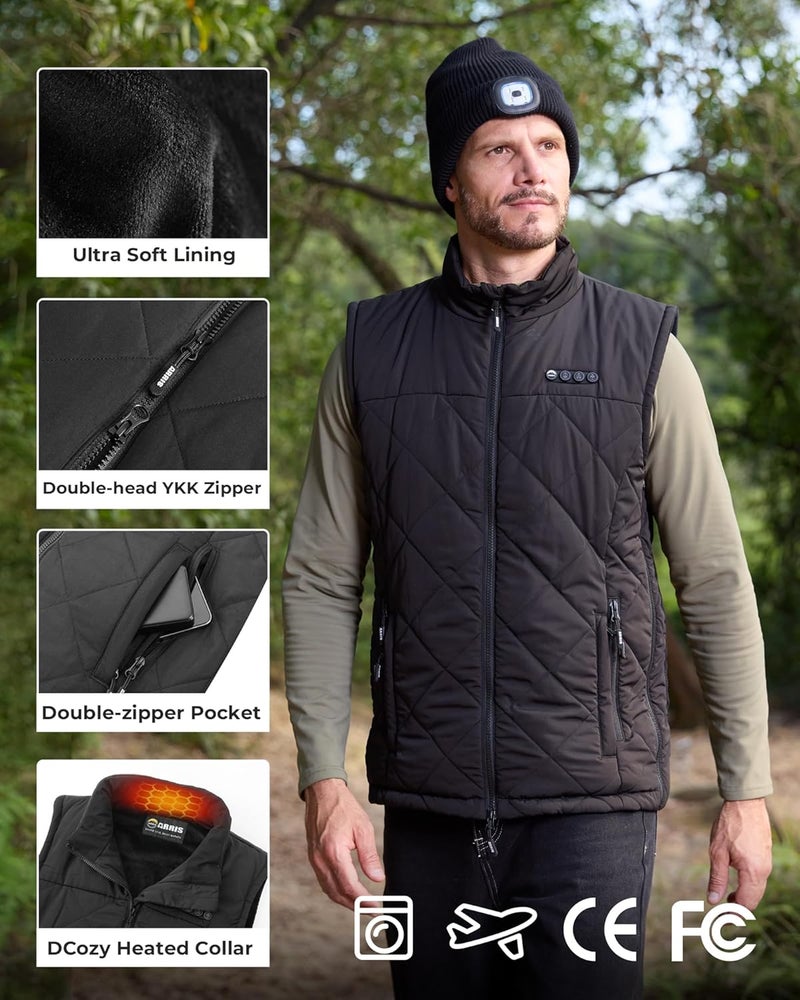 ARRIS Heated Vest with Patented Size Adjustable Design For Men and Women - Image 5